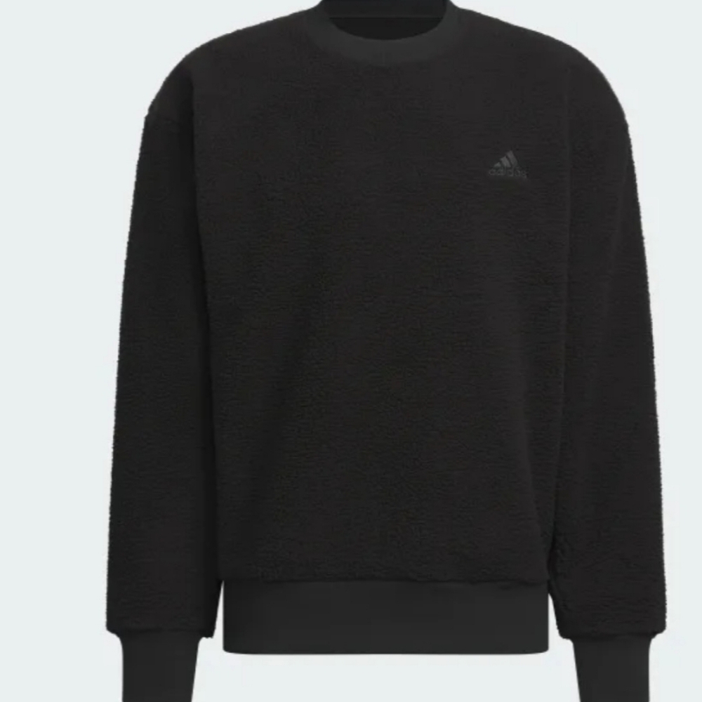 ADIDAS MENS PLUSH SWEAT SHIRT, XL - Picture 6 of 6